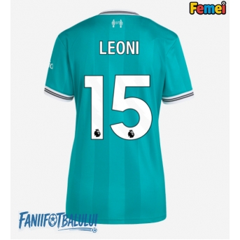 Liverpool Giovanni Leoni #15 Tricou Fotbal Replică 2025-26 Femei Treilea